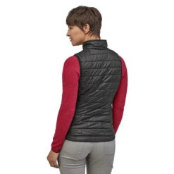 Patagonia W's Nano Puff Vest - Recycled Polyester -Sportswear Shop womens nano puff vest black recycled polyester jacket patagonia 706909