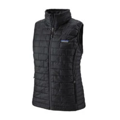 Patagonia W's Nano Puff Vest - Recycled Polyester -Sportswear Shop womens nano puff vest black recycled polyester jacket patagonia xs 874496