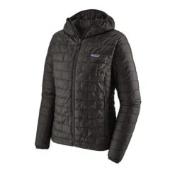 Patagonia W's Nano Puff® Hoody - Recycled Polyester -Sportswear Shop womens nano puffr hoody black recycled polyester jacket patagonia xs 358668