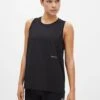 Röhnisch Workout Tank Top - Recycled Polyester -Sportswear Shop workout tank top recycled polyester shirt rohnisch black s 546429