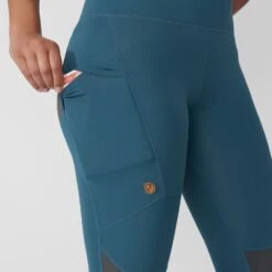 FJÄLLRÄVEN W's Abisko Trekking Tights Pro - Recycled Polyester -Sportswear Shop ws abisko trekking tights pro recycled polyester pants fjallraven 358139