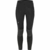 FJÄLLRÄVEN W's Abisko Trekking Tights Pro - Recycled Polyester -Sportswear Shop ws abisko trekking tights pro recycled polyester pants fjallraven black iron grey xs 429248
