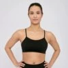 W's Active Seamless Sports Bra - Recycled Nylon -Sportswear Shop ws active sports bra recycled nylon bra organic basics black xs s 669031