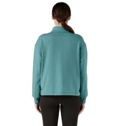 Patagonia W's Ahnya P/O - Organic Cotton & Recycled Polyester -Sportswear Shop ws ahnya po organic cotton recycled polyester shirt patagonia 376243