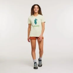 Cotopaxi W's Altitude Llama Organic T-Shirt - Organic Cotton & Recycled Polyester -Sportswear Shop ws altitude llama organic t shirt organic cotton recycled polyester shirt cotopaxi 298600
