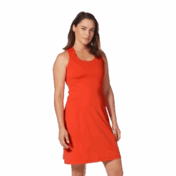 Royal Robbins W's Backcountry Pro Dress - Recycled Polyester -Sportswear Shop ws backcountry pro dress recycled polyester dress royal robbins cherry tomato s 295135