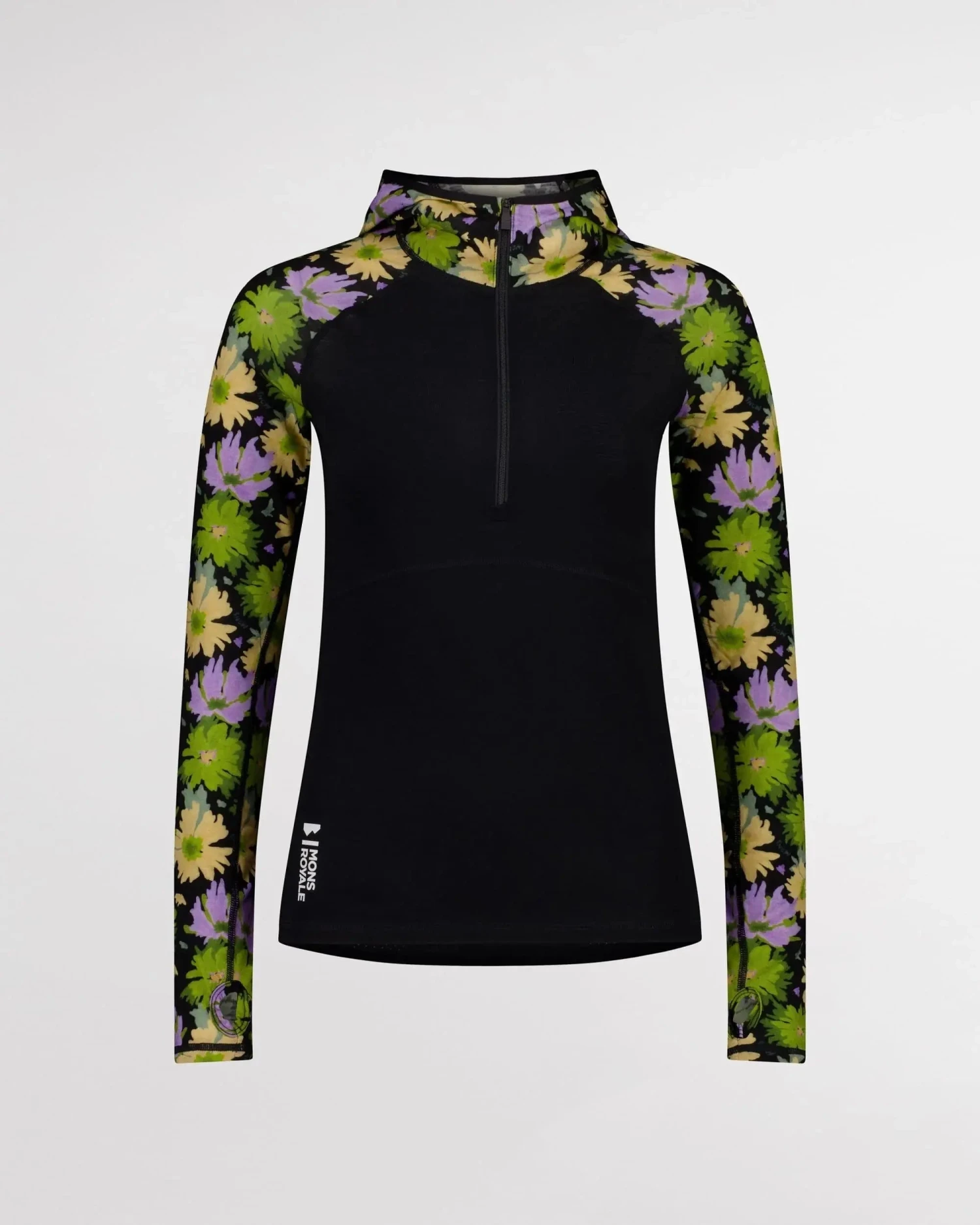 Mons Royale W's Bella Tech Hoodie - Mulesing-free Merino Wool 10 Mons Royale W's Bella Tech Hoodie - Mulesing-free Merino Wool - Image 8