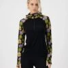 Mons Royale W's Bella Tech Hoodie - Mulesing-free Merino Wool -Sportswear Shop ws bella tech hoodie mulesing free merino wool shirt mons royale alpine bloom s 721953