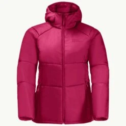 Jack Wolfskin W's Bergland Ins Hoody Insulated Jacket - Recycled Materials -Sportswear Shop ws bergland ins hoody insulated jacket recycled materials jacket jack wolfskin 540744