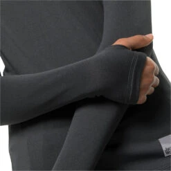 Jack Wolfskin W's Bike Commute Halfzip Fleece Shirt - Recycled Polyester -Sportswear Shop ws bike commute halfzip fleece shirt recycled polyester activewear jack wolfskin 476123