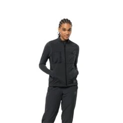 Jack Wolfskin W's Bike Commute Ins Vest - Recycled PA & Recycled PET