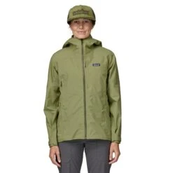 Patagonia W's Boulder Fork Rain Jacket - Recycled Polyester -Sportswear Shop ws boulder fork rain jacket jacket patagonia buckhorn green s 689492