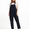 W's Brooklyn Denim Dungarees - Organic Cotton -Sportswear Shop ws brooklyn denim dungarees organic cotton onepieces people tree dark blue 10 226244