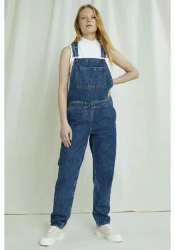 W's Brooklyn Denim Dungarees - Organic Cotton -Sportswear Shop ws brooklyn denim dungarees organic cotton pants people tree 954070