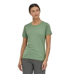 Patagonia W's Capilene Cool Daily Shirt - Recycled Polyester 35 Patagonia W's Capilene Cool Daily Shirt - Recycled Polyester -Sportswear Shop ws capilene cool daily shirt recycled polyester shirt patagonia sedge green light sedge green x dye s 163894