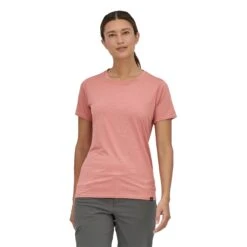 Patagonia W's Capilene Cool Daily Shirt - Recycled Polyester 32 Patagonia W's Capilene Cool Daily Shirt - Recycled Polyester -Sportswear Shop ws capilene cool daily shirt recycled polyester shirt patagonia sunfade pink light sunfade pink x dye s 435147