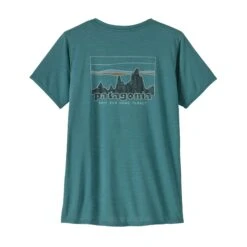 Patagonia W's Capilene® Cool Daily Graphic T-Shirt - Recycled Polyester -Sportswear Shop ws capilener cool daily graphic t shirt recycled polyester shirt patagonia 279748