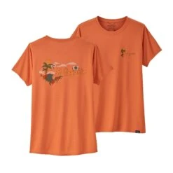 Patagonia W's Capilene® Cool Daily Graphic T-Shirt - Recycled Polyester -Sportswear Shop ws capilener cool daily graphic t shirt recycled polyester shirt patagonia palm protest tigerlily orange x dye s 806821