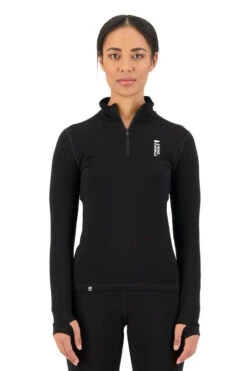 Mons Royale W's Cascade Merino Flex 1/4 Zip - Merino Wool