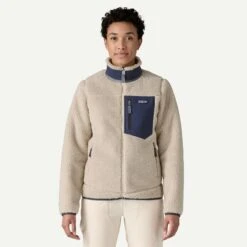 Patagonia W's Classic Retro-X Jkt - Recycled Polyester -Sportswear Shop ws classic retro x jkt recycled polyester jacket patagonia natural wnew navy xs 159558