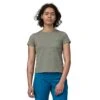 Patagonia W's Clean Climb Bloom Pocket Responsibili-Tee - Recycled Cotton & Recycled Polyester