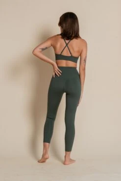 W's Compressive Leggings - 7/8 - Made From Recycled Plastic Bottles -Sportswear Shop ws compressive legging 78 made from recycled plastic bottles pants girlfriend collective 239365