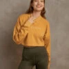 W's Cropped Sweatshirt - 100% GOTS Certified Organic Cotton 2 W's Cropped Sweatshirt - 100% GOTS Certified Organic Cotton -Sportswear Shop ws cropped sweatshirt 100 gots certified organic cotton shirt lilja the label mustard xs 304081