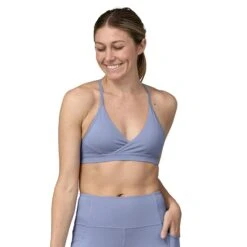 Patagonia W's Cross Beta Sports Bra - Recycled Polyester -Sportswear Shop ws cross beta sports bra recycled polyester underwear patagonia pale periwinkle xs 191336
