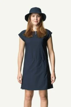 Houdini W's Dawn Dress - Recycled Polyester -Sportswear Shop ws dawn dress recycled polyester dress houdini blue illusion s 115607