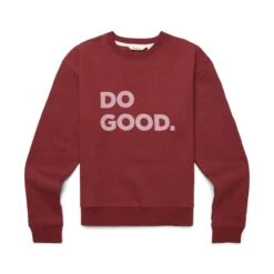 Cotopaxi W's Do Good Crew Sweatshirt - Organic Cotton & Recycled Polyester -Sportswear Shop ws do good crew sweatshirt organic cotton recycled polyester shirt cotopaxi 581975