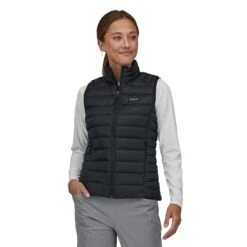 Patagonia W's Down Sweater Vest - Recycled Nylon &Responsible Down Standard Down