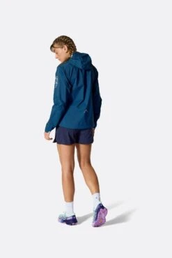 Rab W's Downpour Trail Light Waterproof Jacket - Recycled Polyester -Sportswear Shop ws downpour trail light waterproof jacket recycled polyester jacket rab 171490