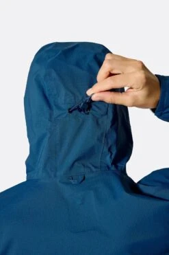 Rab W's Downpour Trail Light Waterproof Jacket - Recycled Polyester -Sportswear Shop ws downpour trail light waterproof jacket recycled polyester jacket rab 274590