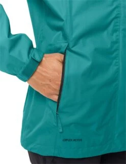 VAUDE W´s Escape Light Rain Jacket - Recycled Polyester & Polyester -Sportswear Shop ws escape light rain jacket recycled polyester polyester jacket vaude 747738