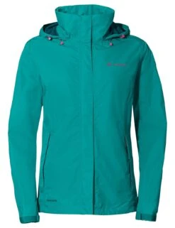 VAUDE W´s Escape Light Rain Jacket - Recycled Polyester & Polyester -Sportswear Shop ws escape light rain jacket recycled polyester polyester jacket vaude 893705
