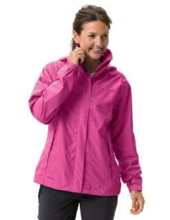 VAUDE W´s Escape Light Rain Jacket - Recycled Polyester & Polyester