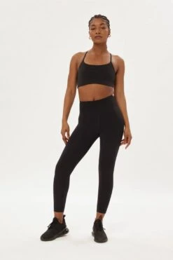 W's Float High-Rise Leggings - Made From Recycled Plastic Bottles -Sportswear Shop ws float high rise legging made from recycled plastic bottles pants girlfriend collective 848532