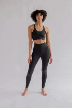 W's Float High-Rise Leggings - Made From Recycled Plastic Bottles -Sportswear Shop ws float seamless high rise legging made from recycled plastic bottles leggings girlfriend collective 868456