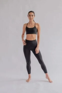 W's Float High-Rise Leggings - Made From Recycled Plastic Bottles -Sportswear Shop ws float seamless high rise legging made from recycled plastic bottles leggings girlfriend collective black s normal 239449