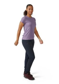 Rab W's Force T-shirt - Recycled Polyester & Polyester -Sportswear Shop ws force t shirt recycled polyester polyester shirt rab 109627