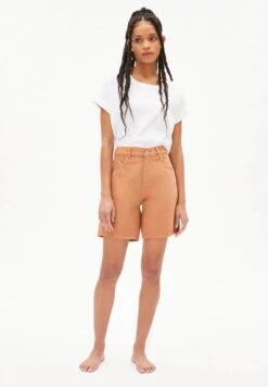 Armedangels W's Freymaa Undyed Denim Shorts - Organic Cotton -Sportswear Shop ws freymaa undyed denim shorts organic cotton pants armedangels 983570