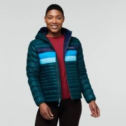 Cotopaxi W's Fuego Down Hooded Jacket - Responsibly Sourced Down -Sportswear Shop ws fuego down hooded jacket responsibly sourced down jacket cotopaxi 380823