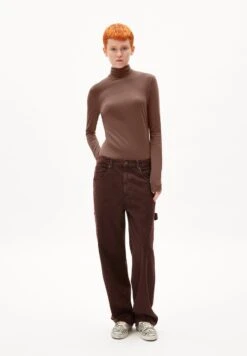 Armedangels W's Graziliaa Soft Turtleneck - 100% Organic Cotton -Sportswear Shop ws graziliaa soft turtleneck 100 organic cotton shirt armedangels 849820