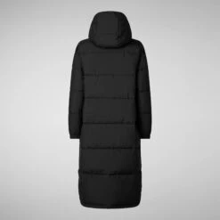 SAVE THE DUCK W's Halesia Hooded Coat - 100% Recycled Nylon -Sportswear Shop ws halesia hooded coat 100 recycled nylon jacket save the duck 153681