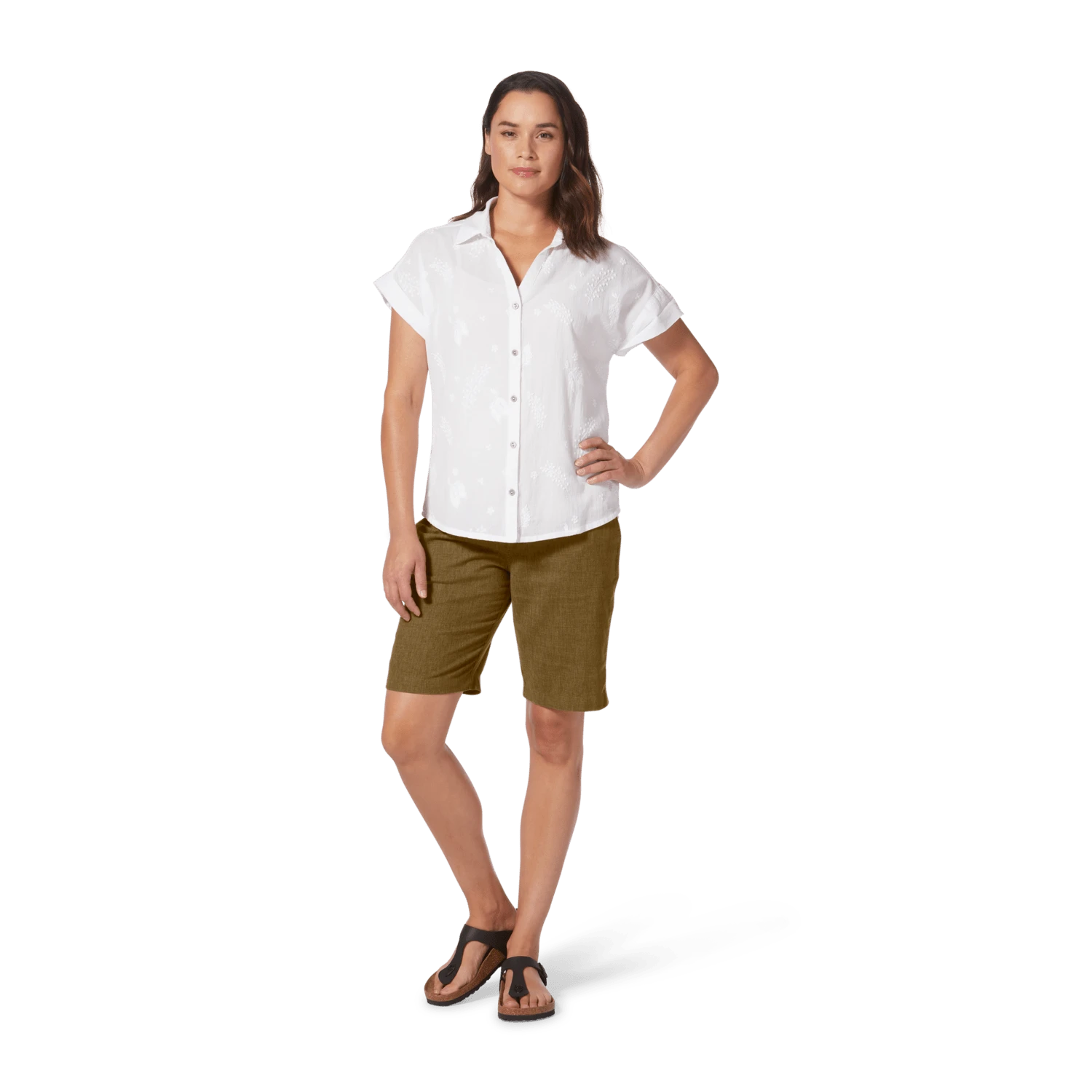 Royal Robbins W's Hempline Tie Bermuda Shorts - Hemp & Recycled Polyester 8 Royal Robbins W's Hempline Tie Bermuda Shorts - Hemp & Recycled Polyester - Image 6