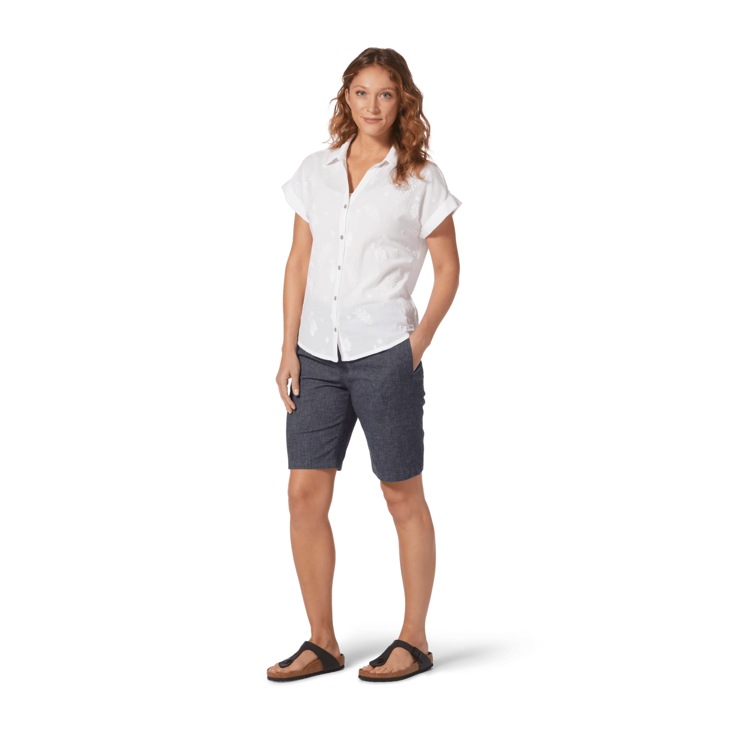 Royal Robbins W's Hempline Tie Bermuda Shorts - Hemp & Recycled Polyester 3 Royal Robbins W's Hempline Tie Bermuda Shorts - Hemp & Recycled Polyester