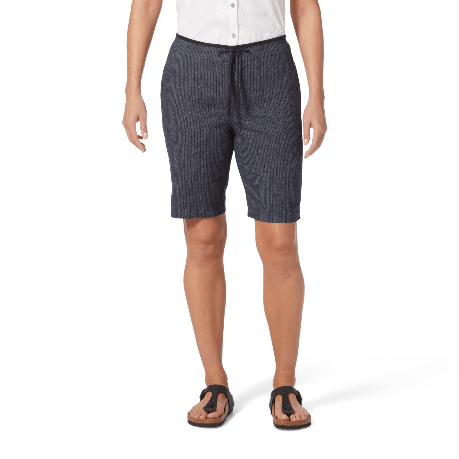 Royal Robbins W's Hempline Tie Bermuda Shorts - Hemp & Recycled Polyester 4 Royal Robbins W's Hempline Tie Bermuda Shorts - Hemp & Recycled Polyester - Image 2