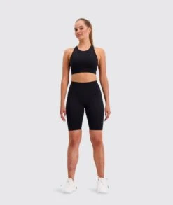W's High-waist Biker Shorts - Bluesign®-certified Production, Polyamide & Elastane -Sportswear Shop ws high waist biker shorts bluesignr certified production polyamide elastane pants gymnation 101632