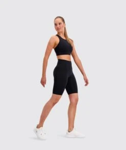 W's High-waist Biker Shorts - Bluesign®-certified Production, Polyamide & Elastane -Sportswear Shop ws high waist biker shorts bluesignr certified production polyamide elastane pants gymnation 330190