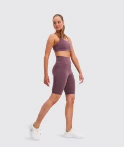 W's High-waist Biker Shorts - Bluesign®-certified Production, Polyamide & Elastane -Sportswear Shop ws high waist biker shorts bluesignr certified production polyamide elastane pants gymnation 543494